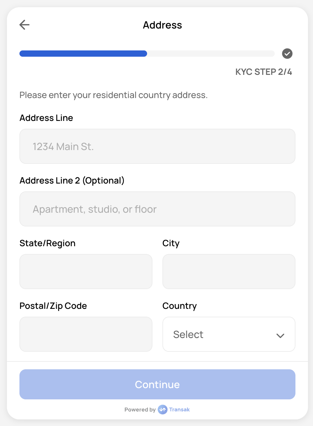 Address Details